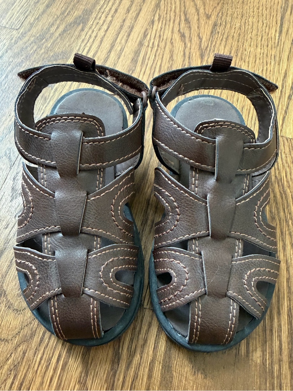 Carter’s Brown Sandals, toddler size 8